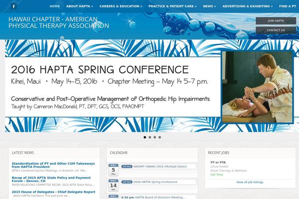 hapta.org site used Mission