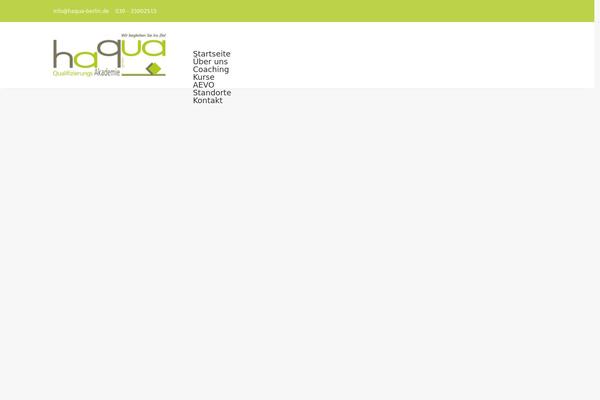 Uncode theme site design template sample