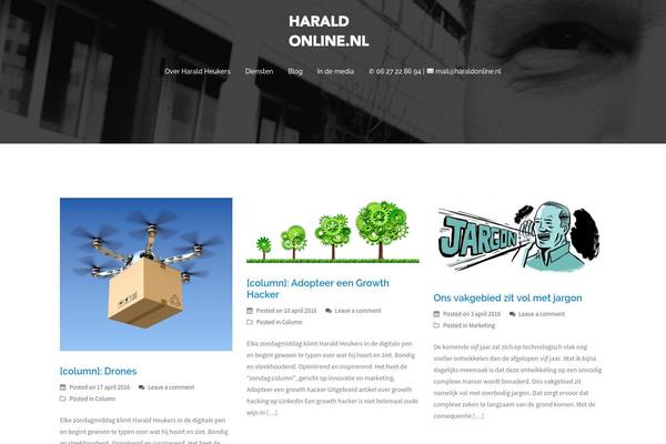 Fukasawa theme site design template sample