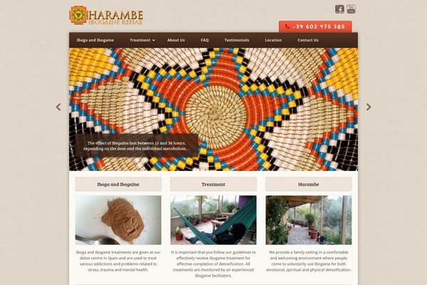 Earth theme site design template sample