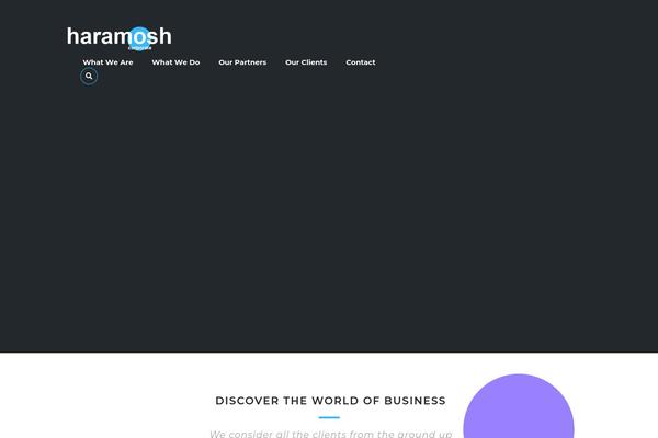 Structure theme site design template sample