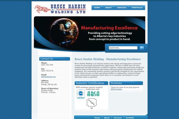 harbinwelding.com site used Deeporder-blue2