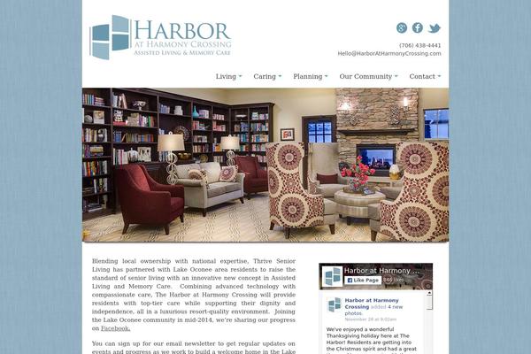 Whitelight theme site design template sample