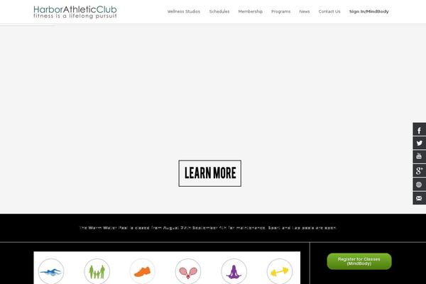 GetFit theme site design template sample