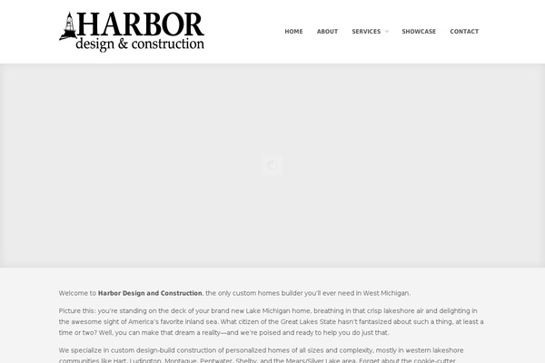 District theme site design template sample
