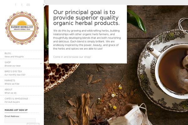 harborherbalist.com site used Division
