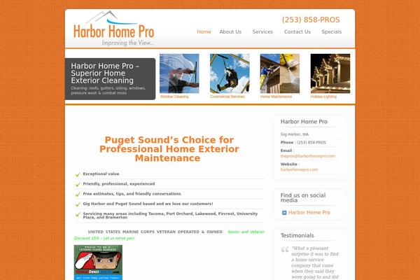 Ecobiz theme site design template sample