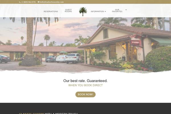 Restinn theme site design template sample