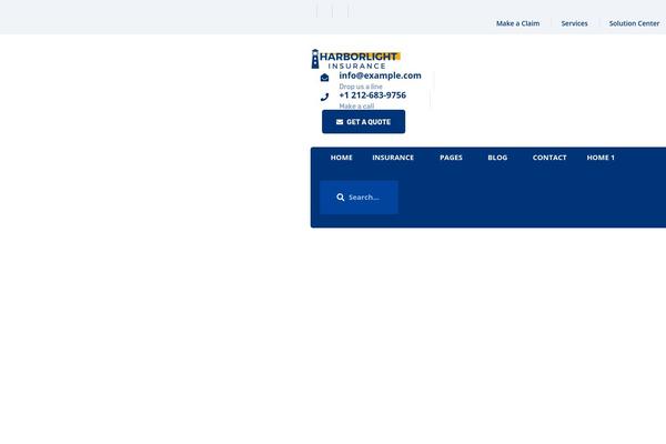 Instive theme site design template sample
