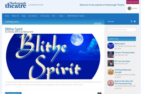 Generatepress_child theme site design template sample