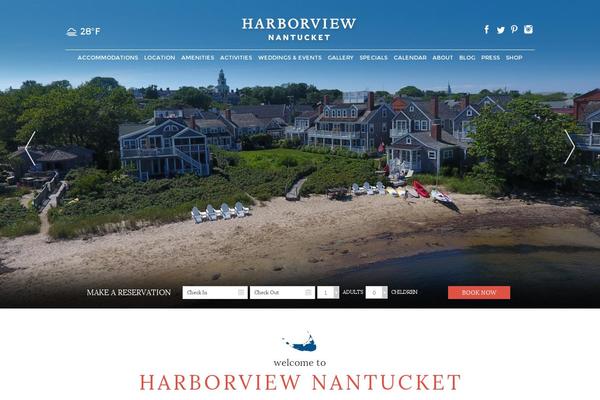 harborview theme websites examples