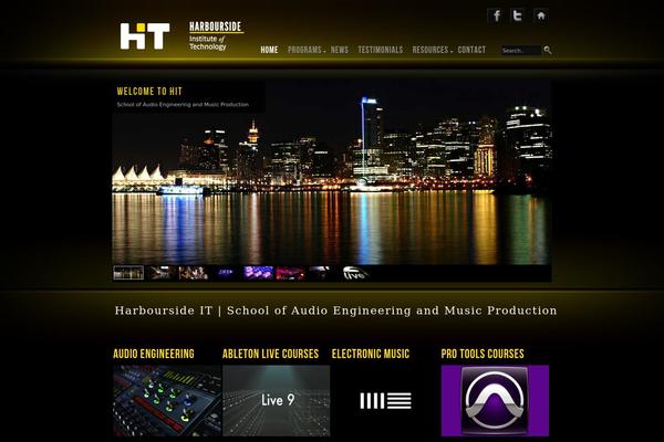Hit theme site design template sample