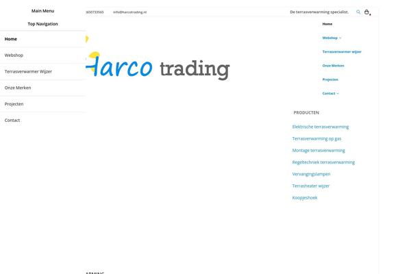 Porto Child theme site design template sample