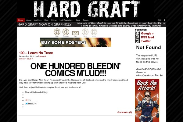 ComicPress theme site design template sample