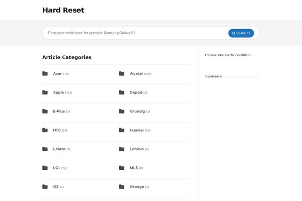 Site using Deblocker plugin