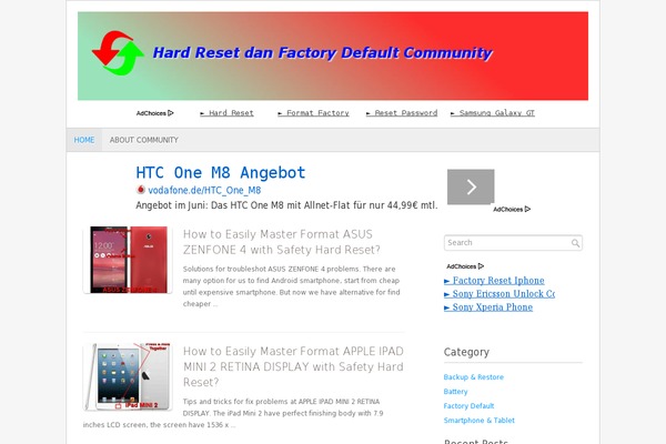Fresh & Clean theme site design template sample