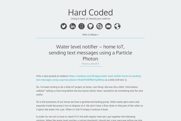 Decode theme site design template sample