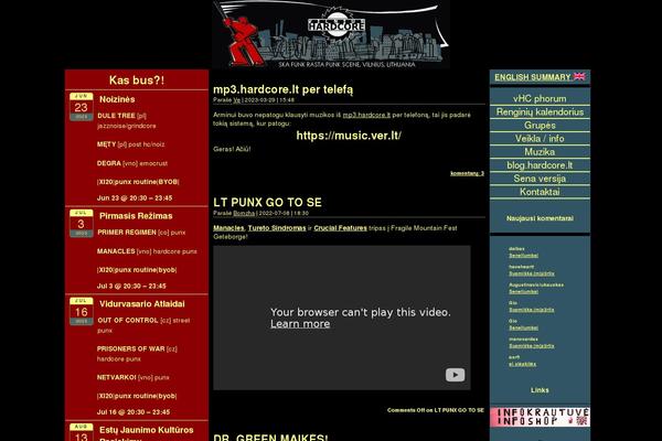 Site using Better WordPress Recent Comments plugin