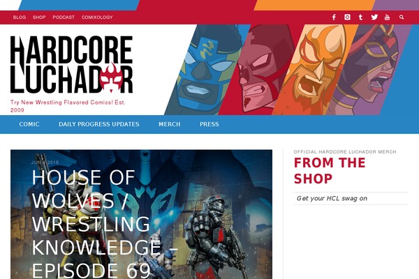 PRESSO theme site design template sample