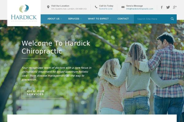 hardickchiropractic.com site used Hardick-chiropractic