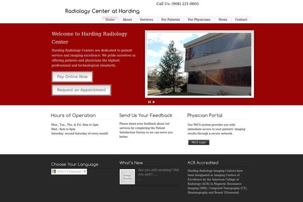 PureVISION theme site design template sample
