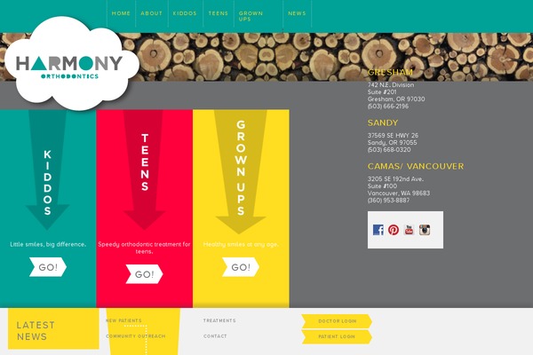 hardin theme websites examples