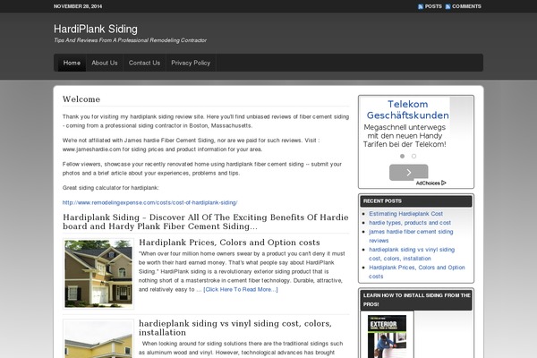 Streamline theme site design template sample