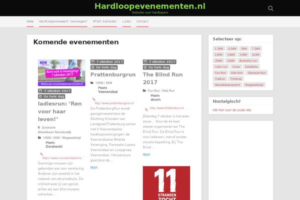 Pingraphy theme site design template sample
