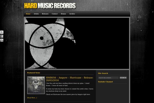 Amped Child theme site design template sample