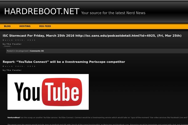 hardreboot.net site used Layers