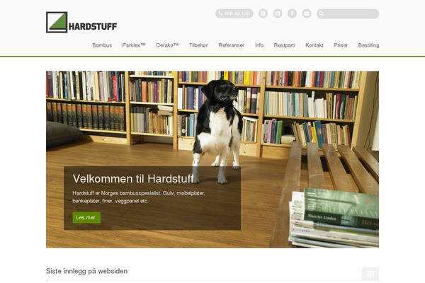 Stack theme site design template sample