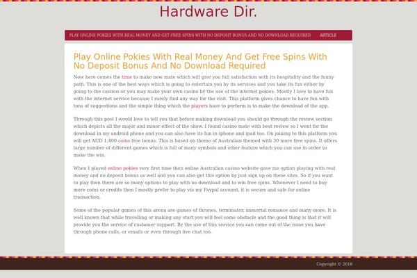 hardwaredir.net site used Luscious