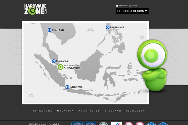 Adv website example screenshot