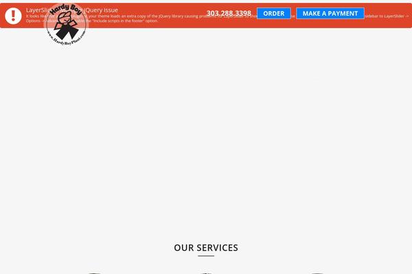 Site using Insta-gallery plugin