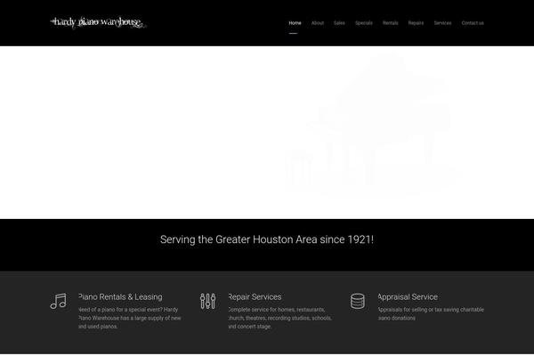 Salbii theme site design template sample
