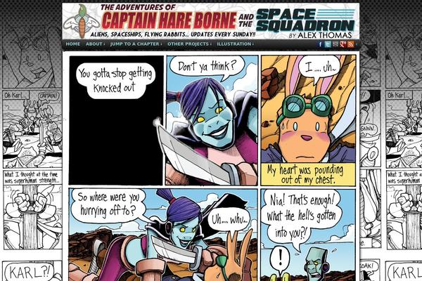 ComicPress theme site design template sample