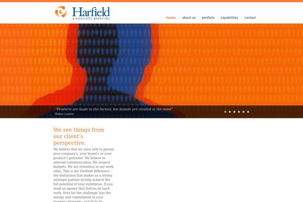 Vision theme site design template sample