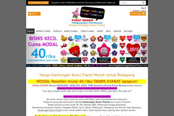 hargagantungankunciflanel.com site used Gasibu