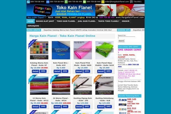 Virtamart theme site design template sample
