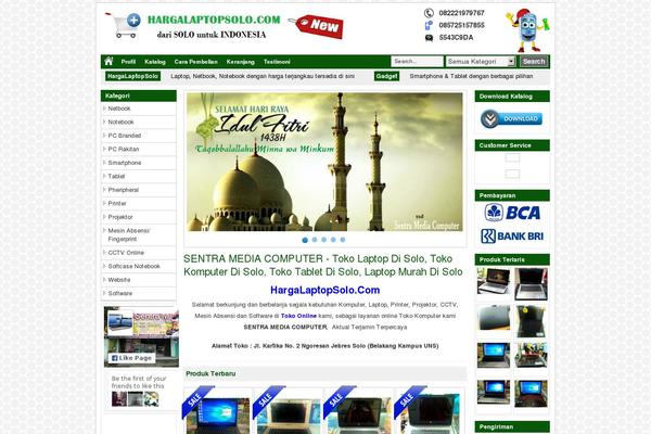 Wptoko theme site design template sample