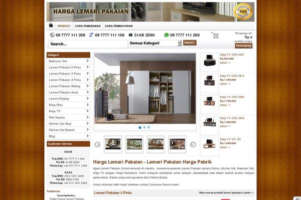 hargalemaripakaian.com site used WP-Grosir