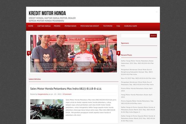Canyon theme site design template sample