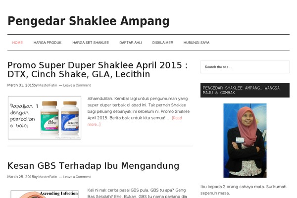 Magazine Pro theme site design template sample