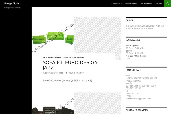 Twenty Fourteen theme site design template sample