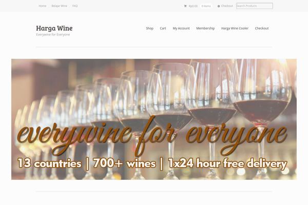 hargawine.com site used Mystile