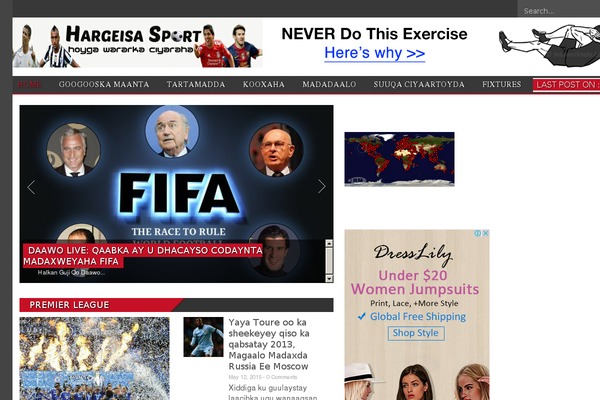 Ambro theme site design template sample