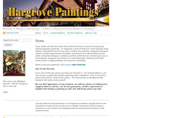 Tarski theme site design template sample
