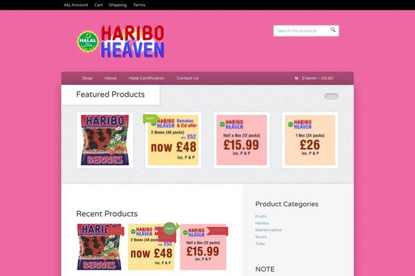 Wootique theme site design template sample