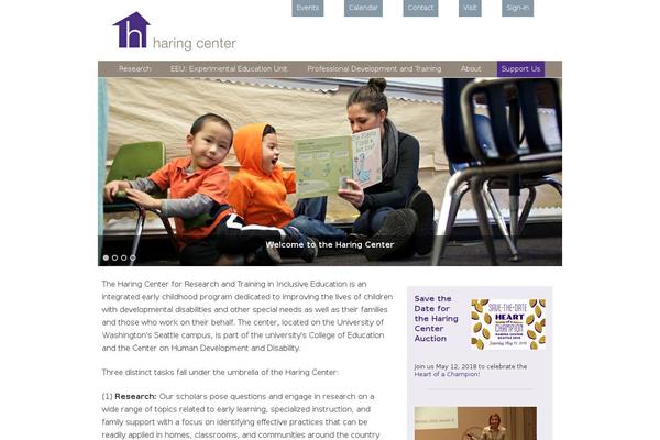 haringcenter.org site used Uw-2014
