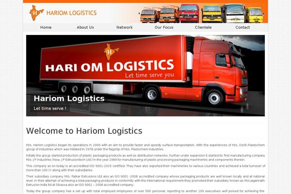 hariomlogistics.in site used Virtue